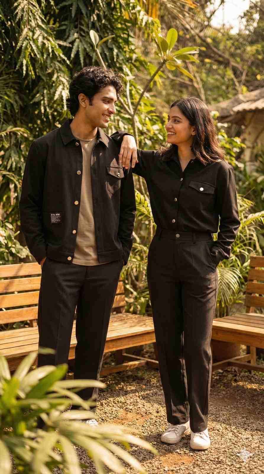 Lucy Denim Jacket - Black