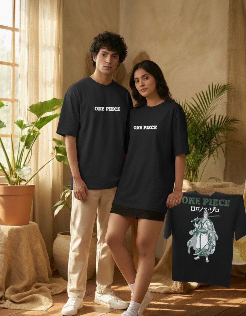 One Piece Tees - Black